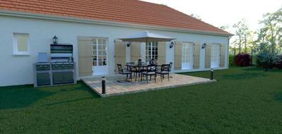 Terrain et maison à Montceaux-lès-Vaudes en Aube (10) de 100 m² à vendre au prix de 230000€ - 3