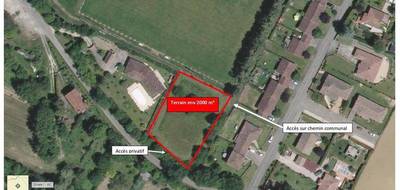 Terrain à Monfort en Gers (32) de 2000 m² à vendre au prix de 45000€ - 2