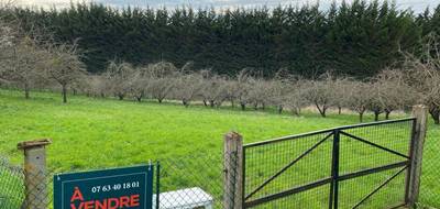 Terrain à Gaillon en Eure (27) de 4040 m² à vendre au prix de 69000€ - 3