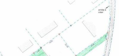 Terrain à Marnay en Saône-et-Loire (71) de 1166 m² à vendre au prix de 60000€ - 3
