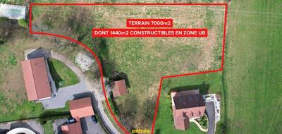 Terrain à Marignier en Haute-Savoie (74) de 7000 m² à vendre au prix de 383000€ - 1