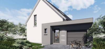 Terrain et maison à Kilstett en Bas-Rhin (67) de 560 m² à vendre au prix de 468600€ - 1