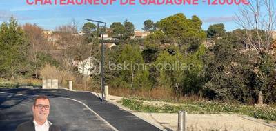 Terrain à Châteauneuf-de-Gadagne en Vaucluse (84) de 608 m² à vendre au prix de 192000€ - 1