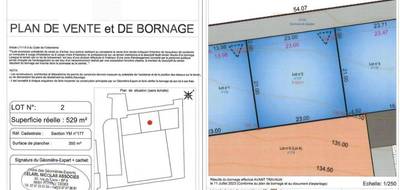 Terrain à Quistinic en Morbihan (56) de 529 m² à vendre au prix de 50100€ - 3
