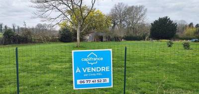 Terrain à Guillac en Morbihan (56) de 872 m² à vendre au prix de 17500€ - 2