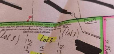 Terrain à Plumaudan en Côtes-d'Armor (22) de 1180 m² à vendre au prix de 35200€ - 4