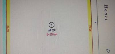 Terrain à Monchecourt en Nord (59) de 570 m² à vendre au prix de 80000€ - 3