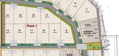 Terrain à Semblançay en Indre-et-Loire (37) de 497 m² à vendre au prix de 76700€ - 3