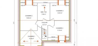 Terrain et maison à Jouy-le-Moutier en Val-d'Oise (95) de 538 m² à vendre au prix de 536625€ - 4