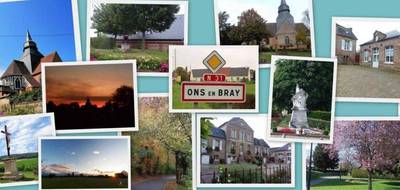 Terrain à Ons-en-Bray en Oise (60) de 746 m² à vendre au prix de 63000€ - 1