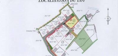 Terrain à Sottevast en Manche (50) de 638 m² à vendre au prix de 64000€ - 2