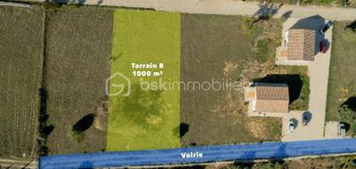 Terrain à Saint-Remèze en Ardèche (07) de 1000 m² à vendre au prix de 85000€ - 3