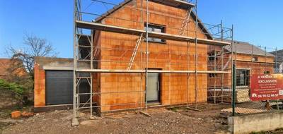 Terrain et maison à Jebsheim en Haut-Rhin (68) de 101 m² à vendre au prix de 319000€ - 2