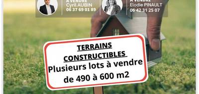 Terrain à Parigné en Ille-et-Vilaine (35) de 577 m² à vendre au prix de 28561€ - 1