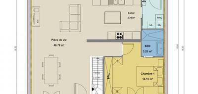 Terrain et maison à Villiers-Adam en Val-d'Oise (95) de 575 m² à vendre au prix de 467000€ - 3