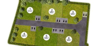 Terrain à Cesson-Sévigné en Ille-et-Vilaine (35) de 455 m² à vendre au prix de 312000€ - 2