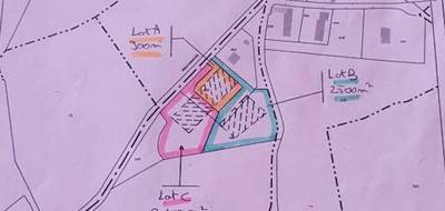 Terrain à Saint-Christophe en Allier (03) de 5782 m² à vendre au prix de 43000€ - 2