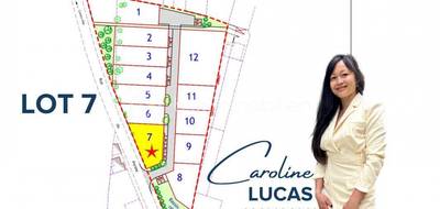Terrain à Plomodiern en Finistère (29) de 586 m² à vendre au prix de 62600€ - 1