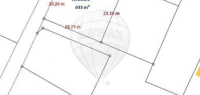 Terrain à Nantillé en Charente-Maritime (17) de 643 m² à vendre au prix de 18000€ - 1