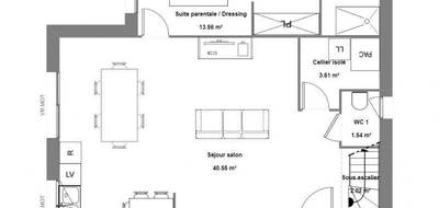 Terrain et maison à Messy en Seine-et-Marne (77) de 214 m² à vendre au prix de 379230€ - 3