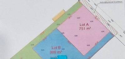 Terrain à Benet en Vendée (85) de 909 m² à vendre au prix de 39500€ - 2