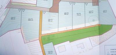 Terrain à Guémené-sur-Scorff en Morbihan (56) de 829 m² à vendre au prix de 30925€ - 1