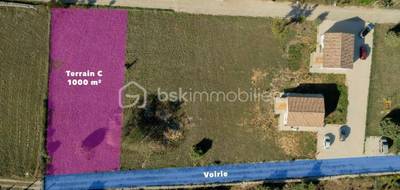 Terrain à Saint-Remèze en Ardèche (07) de 1000 m² à vendre au prix de 85000€ - 4