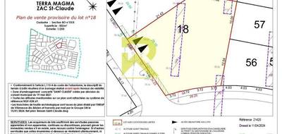 Terrain à Bessan en Hérault (34) de 247 m² à vendre au prix de 104900€ - 3