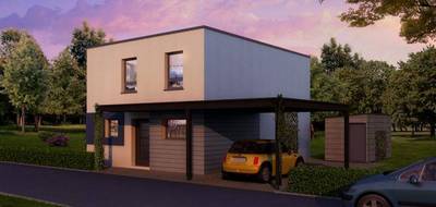 Terrain et maison à Muespach-le-Haut en Haut-Rhin (68) de 1248 m² à vendre au prix de 496980€ - 2