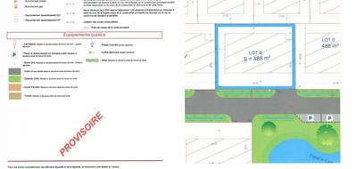 Terrain à Nouvelle-Église en Pas-de-Calais (62) de 488 m² à vendre au prix de 66500€ - 1