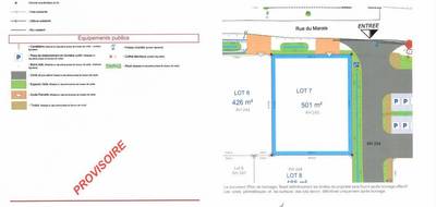 Terrain à Nouvelle-Église en Pas-de-Calais (62) de 501 m² à vendre au prix de 73000€ - 2