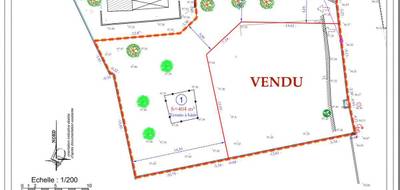 Terrain à Caveirac en Gard (30) de 406 m² à vendre au prix de 161000€ - 2