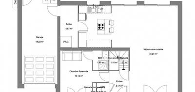 Terrain et maison à Saint-Jean-les-Deux-Jumeaux en Seine-et-Marne (77) de 1298 m² à vendre au prix de 500680€ - 3