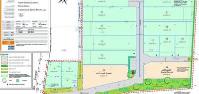Terrain à Saint-Épain en Indre-et-Loire (37) de 269 m² à vendre au prix de 44200€ - 2