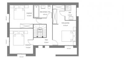 Terrain et maison à Chalifert en Seine-et-Marne (77) de 301 m² à vendre au prix de 394600€ - 4