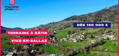 Terrain à Viuz-en-Sallaz en Haute-Savoie (74) de 612 m² à vendre au prix de 190000€ - 1