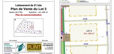 Terrain à Esches en Oise (60) de 609 m² à vendre au prix de 117000€ - 4