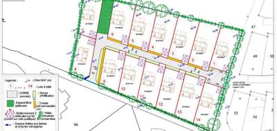 Terrain à Coutances en Manche (50) de 489 m² à vendre au prix de 50055€ - 2
