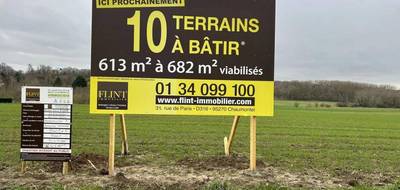 Terrain à Hénonville en Oise (60) de 613 m² à vendre au prix de 116000€ - 2
