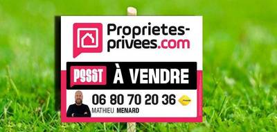 Terrain à Soissons en Aisne (02) de 913 m² à vendre au prix de 74990€ - 1