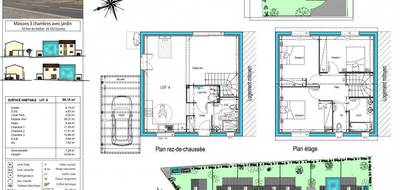 Terrain et maison à Eysines en Gironde (33) de 98 m² à vendre au prix de 425000€ - 4