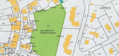 Terrain à Épierre en Savoie (73) de 6962 m² à vendre au prix de 282000€ - 2