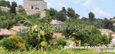 Terrain à Rochefort-du-Gard en Gard (30) de 387 m² à vendre au prix de 145000€ - 1
