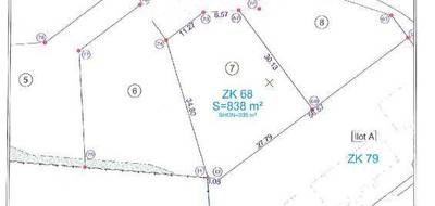 Terrain à Crécy-en-Ponthieu en Somme (80) de 838 m² à vendre au prix de 38900€ - 1