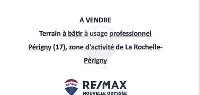 Terrain à Périgny en Charente-Maritime (17) de 1400 m² à vendre au prix de 366000€ - 1