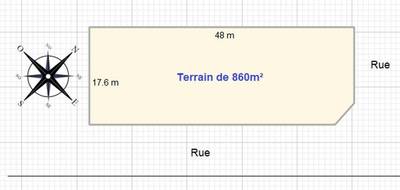 Terrain à Villecey-sur-Mad en Meurthe-et-Moselle (54) de 860 m² à vendre au prix de 39430€ - 3