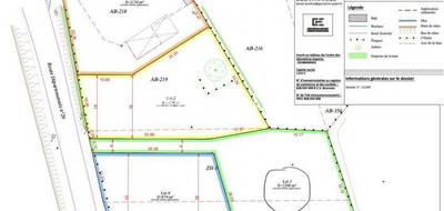 Terrain à Grivesnes en Somme (80) de 1208 m² à vendre au prix de 59000€ - 2