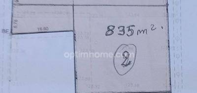 Terrain à Hémonstoir en Côtes-d'Armor (22) de 835 m² à vendre au prix de 15020€ - 3