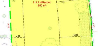 Terrain à Gruffy en Haute-Savoie (74) de 950 m² à vendre au prix de 289000€ - 2