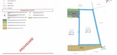 Terrain à Nouvelle-Église en Pas-de-Calais (62) de 571 m² à vendre au prix de 80000€ - 3
